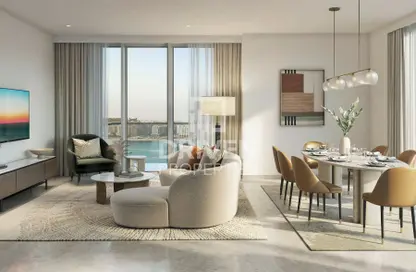 Apartment - 4 Bedrooms - 5 Bathrooms for sale in Beachgate by Address - Emaar Beachfront - Dubai Harbour - Dubai