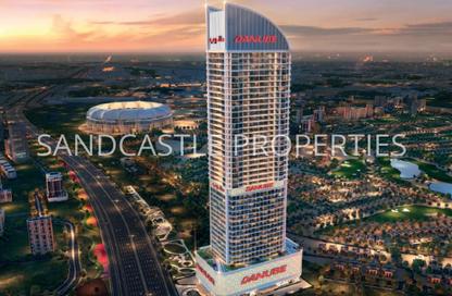 Apartment - Studio - 1 Bathroom for sale in Aspirz by Danube - Dubai Sports City - Dubai