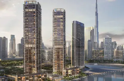 Apartment - 1 Bedroom - 2 Bathrooms for sale in Peninsula Four - Peninsula - Business Bay - Dubai