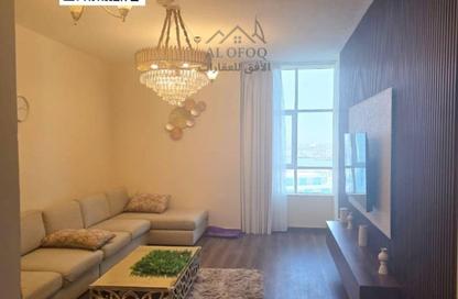 Apartment - 1 Bedroom - 2 Bathrooms for rent in Orient Tower 1 - Orient Towers - Al Bustan - Ajman Apartment - 1 Bedroom - 2 Bathrooms for rent in Orient Tower 1 - Orient Towers - Al Bustan - Ajman