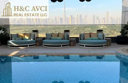 Apartment - Studio - 1 Bathroom for rent in Affini Tribute Portfolio Residences - Al Jaddaf - Dubai