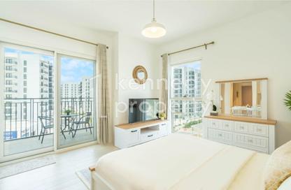 Apartment - Studio - 1 Bathroom for rent in Waters Edge - Yas Island - Abu Dhabi