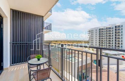Apartment - Studio - 1 Bathroom for rent in Waters Edge - Yas Island - Abu Dhabi