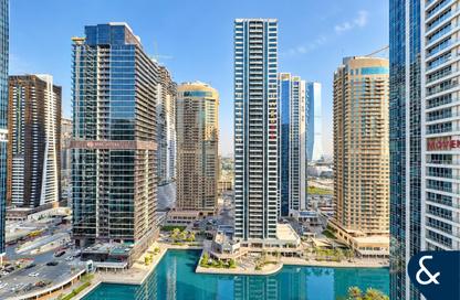 شقة - 1 - 2 للإيجار في ليك سايد ريزيدنس - (JLT) مجمع A - أبراج بحيرات الجميرا - دبي