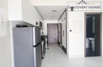 Apartment - Studio - 1 Bathroom for rent in Wavez Residence - Liwan - Dubai