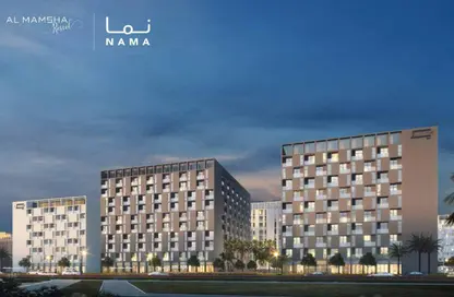 شقة - غرفة نوم - 2 حمامات للبيع في الممشى - مويلح - الشارقة