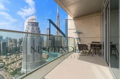 شقة - 2 غرف نوم - 3 حمامات للايجار في العنوان رزيدنس فاونتن فيوز  2 - العنوان رزيدنس فاونتن فيوز - وسط مدينة دبي - دبي