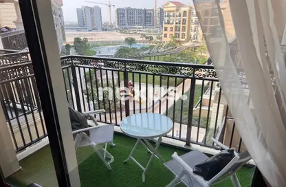 Apartment - 1 Bathroom for rent in Resortz Block 2 - Resortz by Danube - Arjan - Dubai