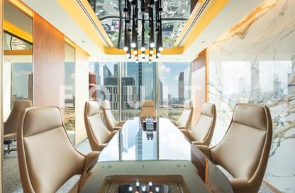 Office Space - Studio - 1 Bathroom for rent in South Tower - Emirates Financial Towers - DIFC - Dubai