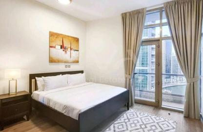 Apartment - 2 Bedrooms - 3 Bathrooms for rent in Marina Wharf 1 - Marina Wharf - Dubai Marina - Dubai