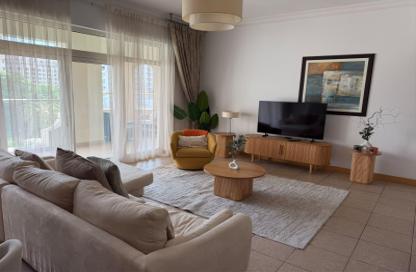 Apartment - 2 Bedrooms - 3 Bathrooms for rent in Al Nabat - Shoreline Apartments - Palm Jumeirah - Dubai
