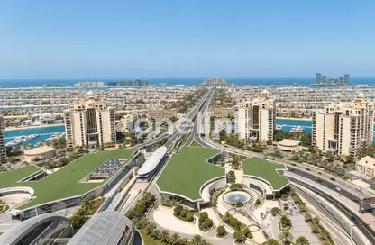 شقة - غرفة نوم - 2 حمامات للايجار في برج النخيل - نخلة جميرا - دبي