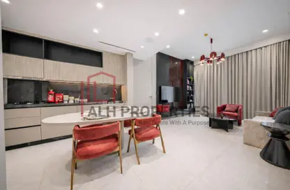 Apartment - 1 Bedroom - 2 Bathrooms for rent in Hyde Walk - Jumeirah Garden City - Al Satwa - Dubai
