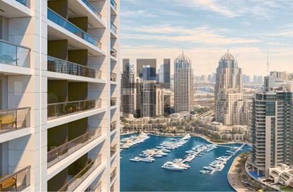 Apartment - 1 Bedroom - 2 Bathrooms for sale in Pelagos by IGO - Dubai Marina - Dubai Apartment - 1 Bedroom - 2 Bathrooms for sale in Pelagos by IGO - Dubai Marina - Dubai