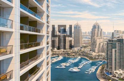 Apartment - 1 Bedroom - 2 Bathrooms for sale in Pelagos by IGO - Dubai Marina - Dubai Apartment - 1 Bedroom - 2 Bathrooms for sale in Pelagos by IGO - Dubai Marina - Dubai