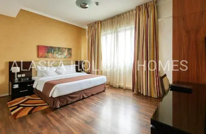 النزل و الشقق الفندقية - غرفة نوم - 2 حمامات للايجار في دبي مارينا - دبي