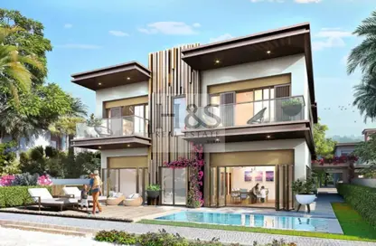 Villa - 6 Bedrooms - 7 Bathrooms for sale in Nice - Damac Lagoons - Dubai