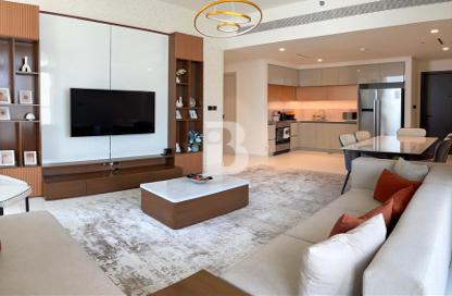 شقة - 2 - 2 للايجار في برج Marina Vista 2 - مارينا فيستا - إعمار بيتشفرونت - دبي هاربور - دبي