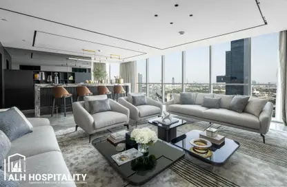 Penthouse - 2 Bedrooms - 2 Bathrooms for rent in Sheraton Grand Hotel - Sheikh Zayed Road - Dubai