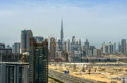 شقة - غرفة نوم - 1 حمام للايجار في برج The Crest B - ذا كريست - صبحا هارتلاند - مدينة الشيخ محمد بن راشد - دبي