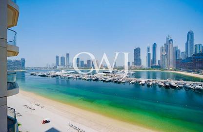 Apartment - 3 - 3 for rent in Marina Vista Tower 1 - Marina Vista - Emaar Beachfront - Dubai Harbour - Dubai