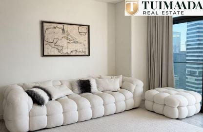 Apartment - 1 Bedroom - 2 Bathrooms for rent in Peninsula Five - Peninsula - Business Bay - Dubai