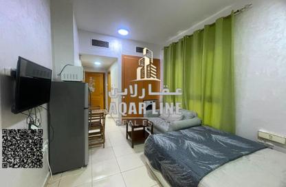 Apartment - Studio - 1 Bathroom for rent in Ajman 44 building - Al Hamidiya 1 - Al Hamidiya - Ajman
