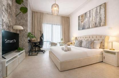 Apartment - Studio - 1 Bathroom for rent in Zumurud Tower - Dubai Marina - Dubai