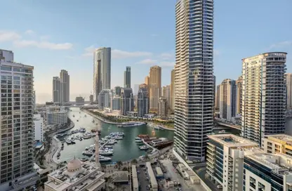 Apartment - 1 Bedroom - 1 Bathroom for rent in Escan Tower - Dubai Marina - Dubai