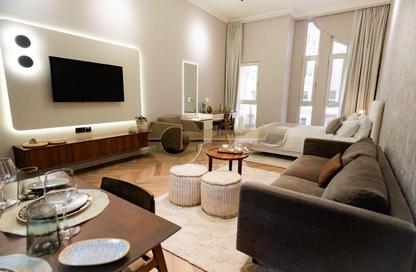 Apartment - Studio - 1 Bathroom for rent in European - Canal Residence - Dubai Sports City - Dubai