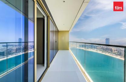 Apartment - 3 Bedrooms - 3 Bathrooms for rent in Grand Bleu Tower 1 - Emaar Beachfront - Dubai Harbour - Dubai