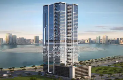 شقة - 2 غرف نوم - 3 حمامات للبيع في برج مرسى العرب - الخان - الشارقة