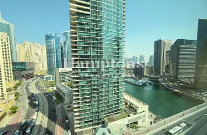 شقة - 2 غرف نوم - 3 حمامات للايجار في السحاب 2 - السحاب - دبي مارينا - دبي