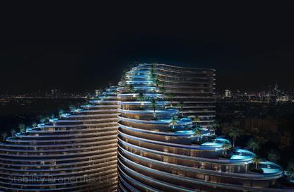Apartment - 1 Bedroom - 2 Bathrooms for sale in Binghatti Skyflame 1 - Binghatti Skyflame - Majan - Dubai