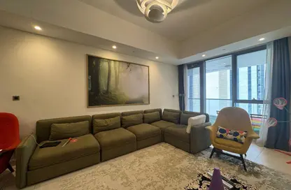 شقة - غرفة نوم - 2 حمامات للايجار في بهوان تاور داون تاون - وسط مدينة دبي - دبي