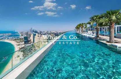 Apartment - 3 Bedrooms - 4 Bathrooms for rent in Jumeirah Gate Tower 1 - The Address Jumeirah Resort and Spa - Jumeirah Beach Residence - Dubai