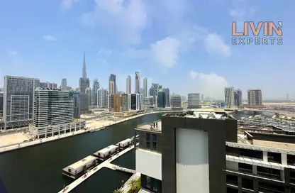 شقة - غرفة نوم - 2 حمامات للايجار في بن غاطي كانال - الخليج التجاري - دبي