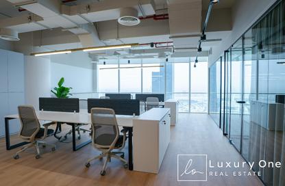 Office Space - Studio - 1 Bathroom for rent in Burj Al Salam - Sheikh Zayed Road - Dubai