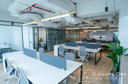 Office Space - Studio - 1 Bathroom for rent in Burj Al Salam - Sheikh Zayed Road - Dubai