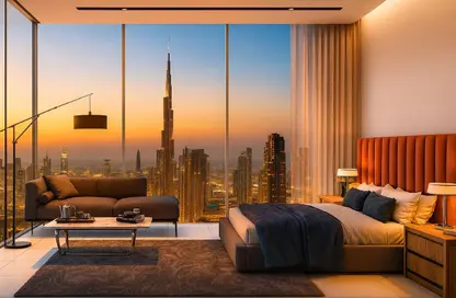 شقة - غرفة نوم - 1 حمام للبيع في فندق ومساكن إس إل إس دبي - الخليج التجاري - دبي