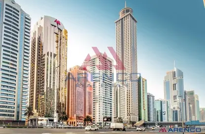 مكتب - استوديو للايجار في برج الموسى 2 - أبراج الموسى - شارع الشيخ زايد - دبي