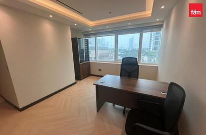 Office Space - Studio - 2 Bathrooms for rent in One Lake Plaza - JLT Cluster T - Jumeirah Lake Towers - Dubai