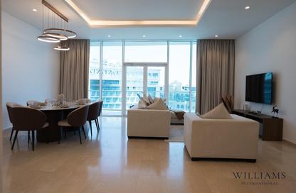 Apartment - 3 Bedrooms - 4 Bathrooms for rent in Oceana Baltic - Oceana - Palm Jumeirah - Dubai