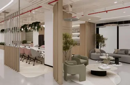 Business Centre - Studio - 4 Bathrooms for rent in Sobha Sapphire - Business Bay - Dubai