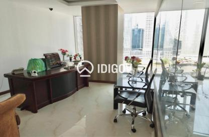Office Space - Studio - 1 Bathroom for rent in The Binary Tower - Business Bay - Dubai