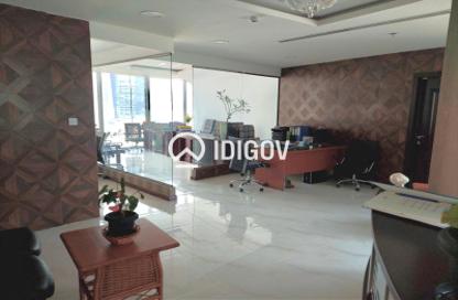 Office Space - Studio - 1 Bathroom for rent in The Binary Tower - Business Bay - Dubai