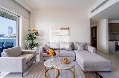 Apartment - 2 Bedrooms - 3 Bathrooms for rent in Grand Bleu Tower 2 - EMAAR Beachfront - Dubai Harbour - Dubai