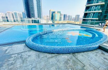 شقة - غرفة نوم - 2 حمامات للايجار في تايم مام ريزيدنس - شارع الكورنيش - أبوظبي