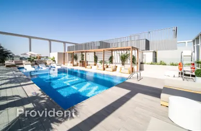 Apartment - Studio - 1 Bathroom for rent in Hyde Walk - Jumeirah Garden City - Al Satwa - Dubai