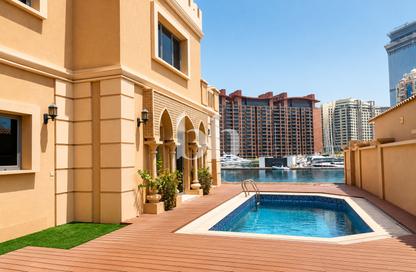 Villa - 5 Bedrooms - 6 Bathrooms for rent in Garden Homes Frond A - Garden Homes - Palm Jumeirah - Dubai